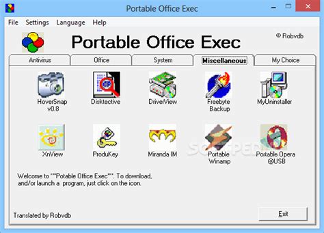 Free Access of Portable Office Exec 1.2.8